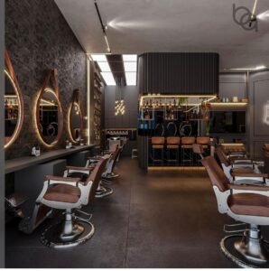 Barber shop interior design redeem Grooming s