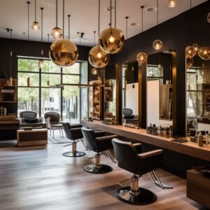 Barber shop interior design