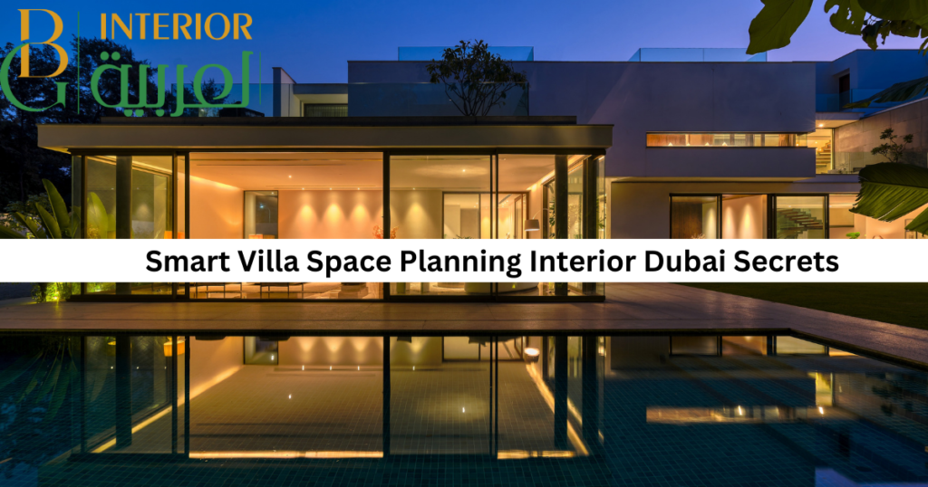 villa space planning interior dubai