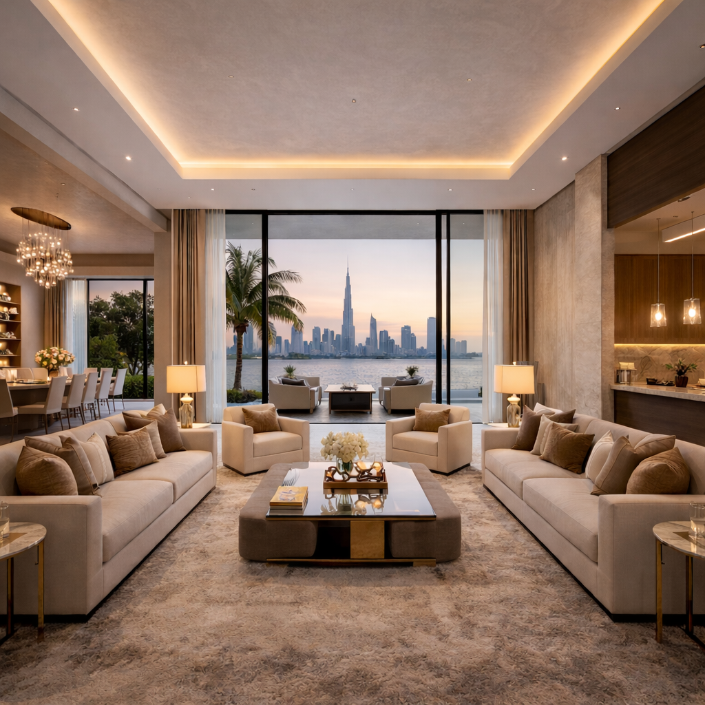 Villa Lifestyle & Functional Interior in dubai