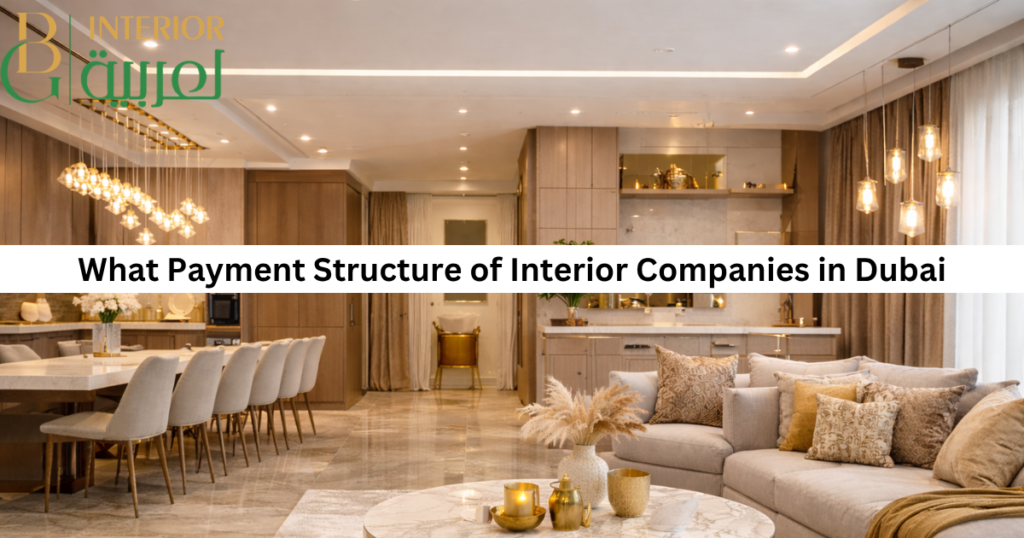 Payment Structure of Interior Companies in Dubai​