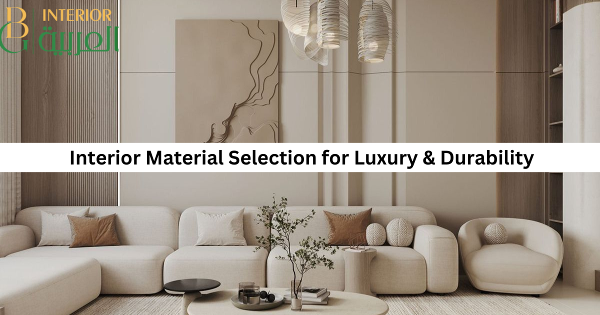 Interior Material Selection for Luxury & Durability
