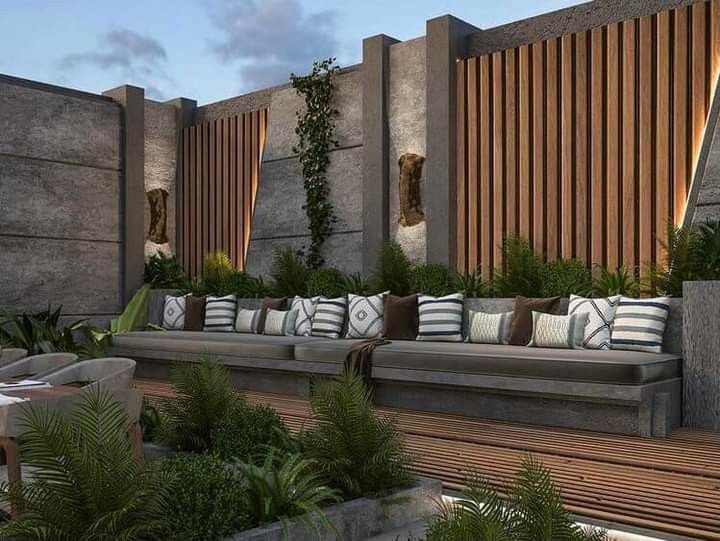 luxury villa outdoor design dubai