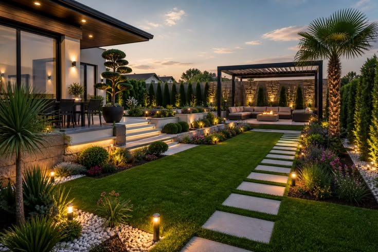 villa garden design ideas dubai