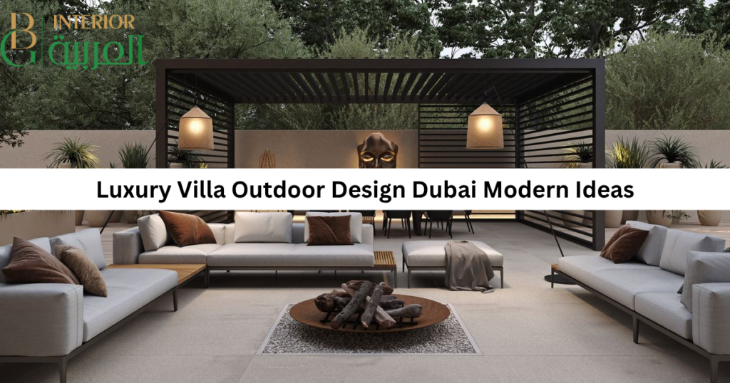 Luxury Villa Outdoor Design Dubai Modern Ideas