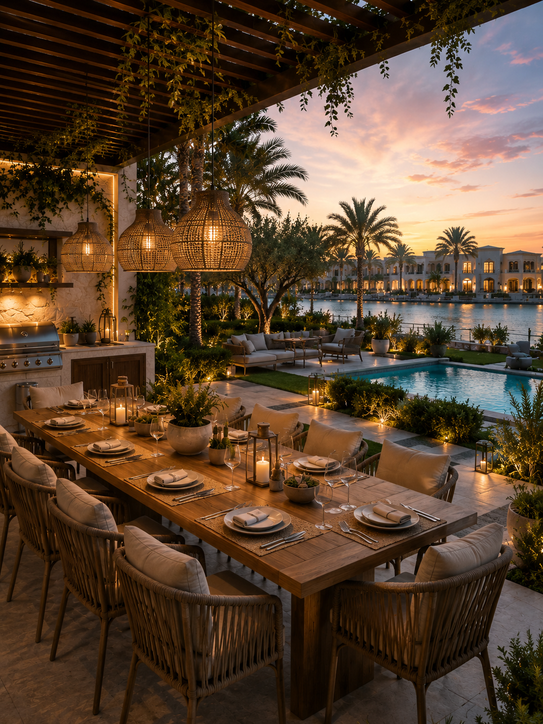 Garden Dining Concepts That Hold Up in Dubai's Climate