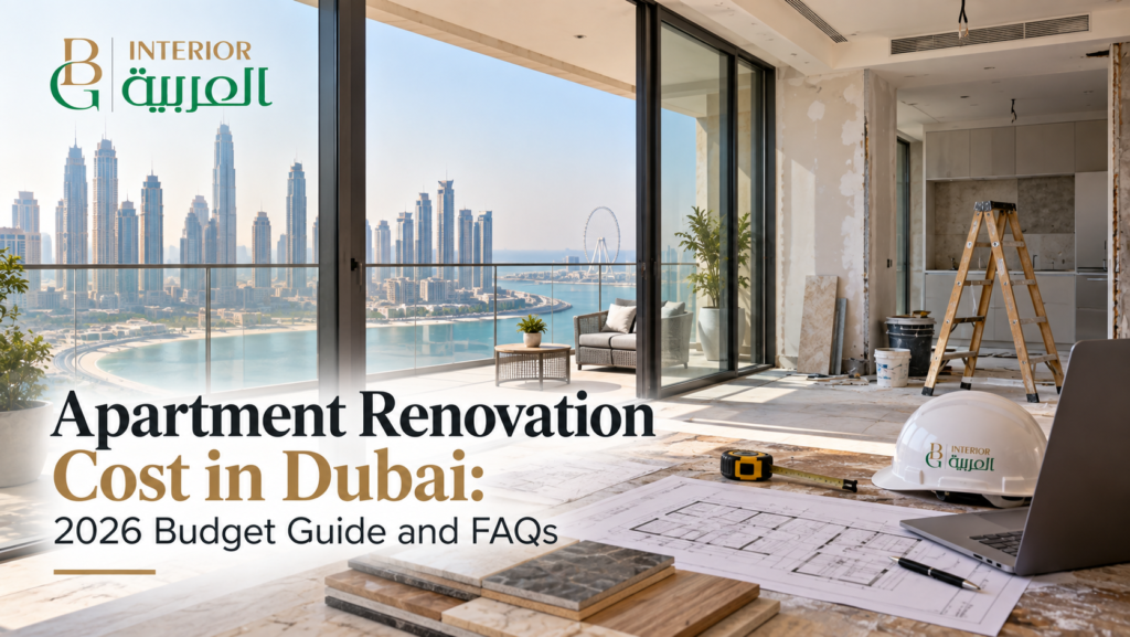 apartment renovation cost in Dubai