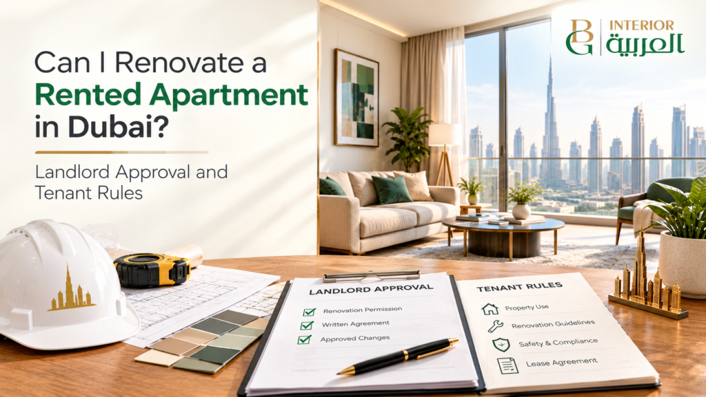 Renovate a Rented Apartment in Dubai