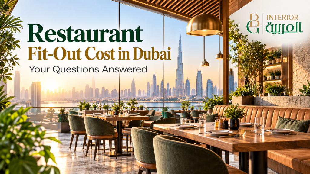 Restaurant Fit-Out Cost in Dubai Your Questions Answered