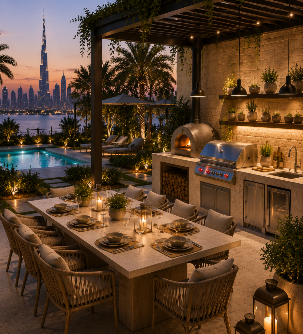 Cost Considerations for a Villa Outdoor Dining Project