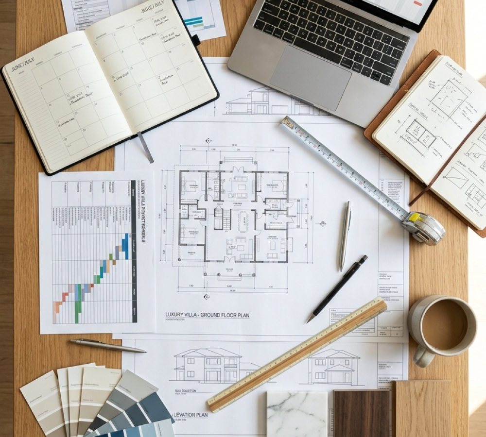 Complete Villa Interior Timeline Complete Villa Interior Timeline